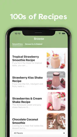 Game screenshot Healthy Smoothie Recipes mod apk