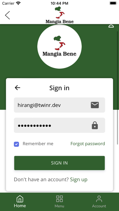 Mangia Bene FL Screenshot