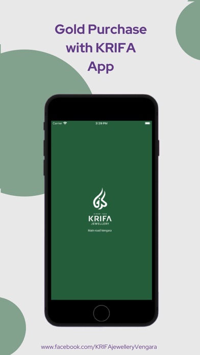 Krifa Jewellery Screenshot