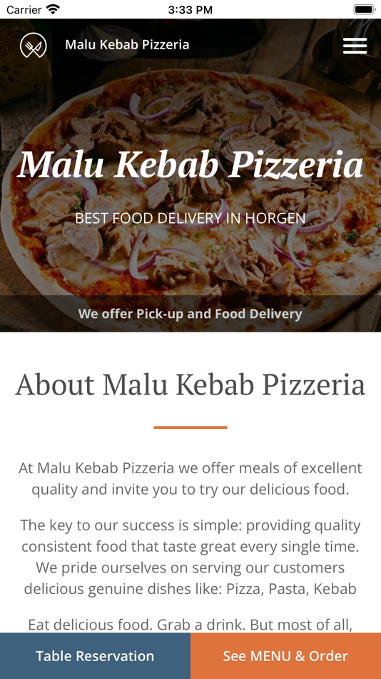 Malu Kebab Pizzeria - 1.0 - (iOS)