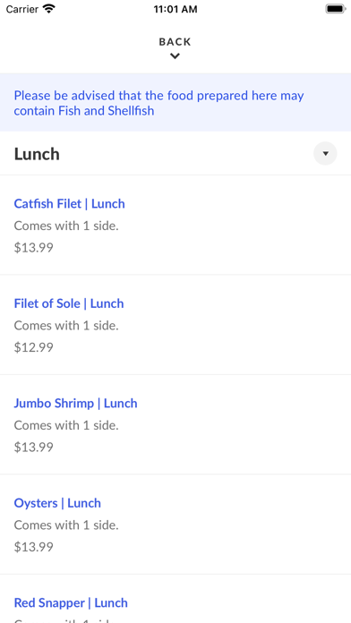 Fishhook Seafood Screenshot