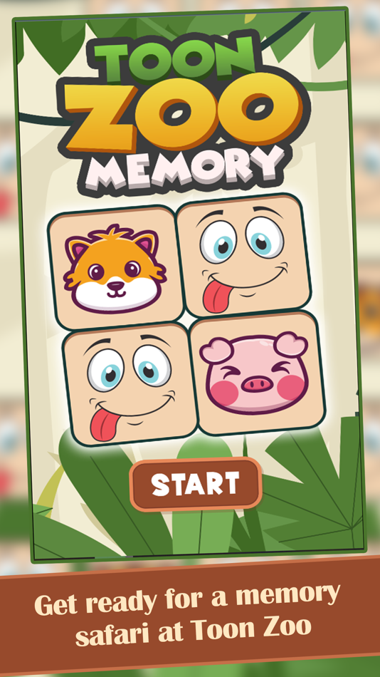 #1. Toon Zoo Memory (iOS) Podle: Mithra Media