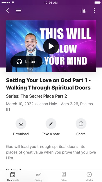 Jason Hale Ministries Screenshot