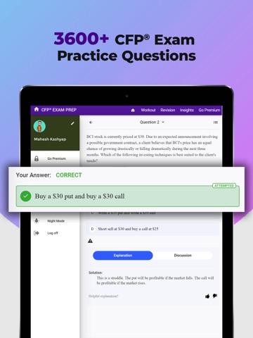 CFP Exam Prep App by Achieveのおすすめ画像1