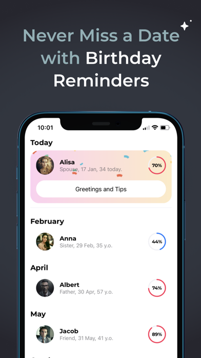Ururu: Birthday Reminders Screenshot