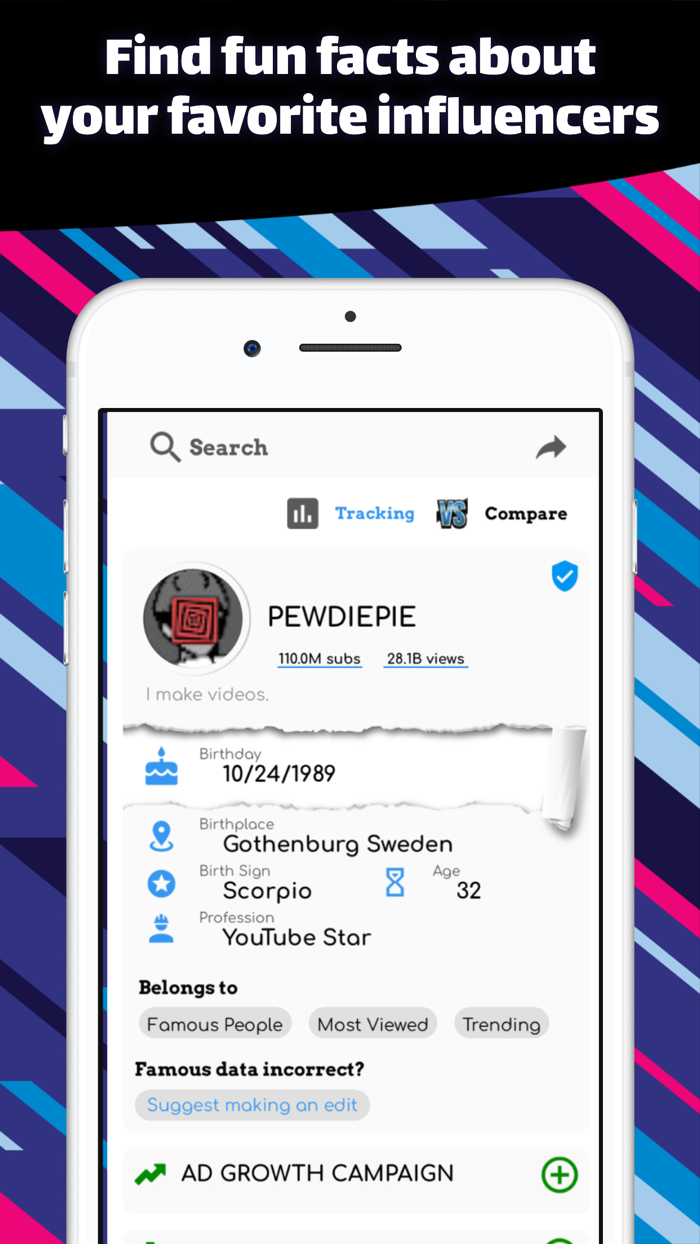 StatStory for YouTube Stats