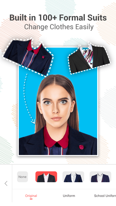 Passport Photo-ID Photo Cutout Screenshot