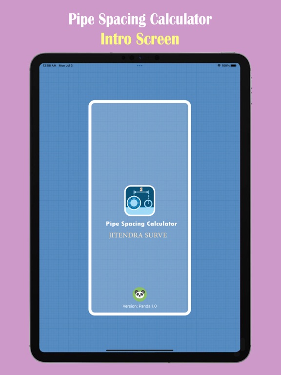 Pipe Spacing Calculator