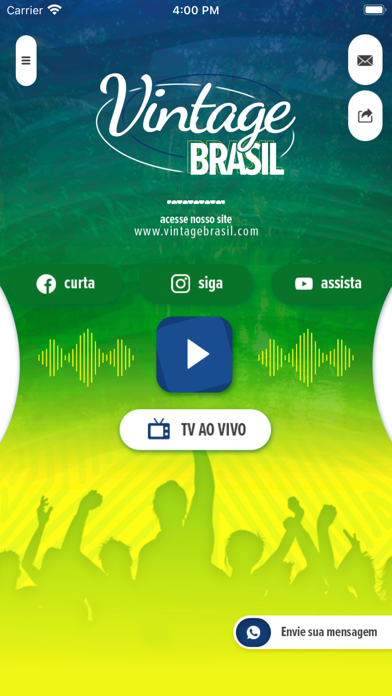 Web Vintage Brasil Screenshot