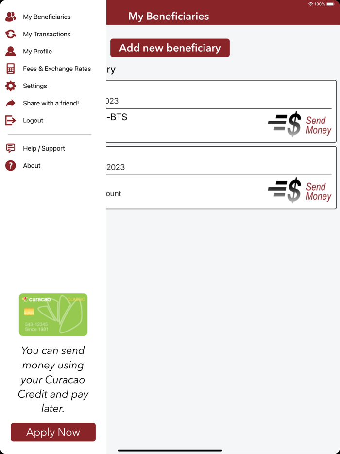 Curacao Money Transfer