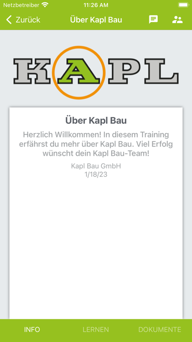 Kapl Bau GmbH Screenshot