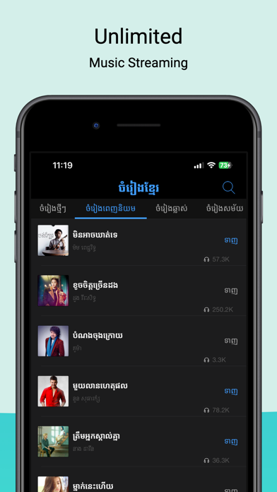 Screenshot #2 pour Khmer Music Pro