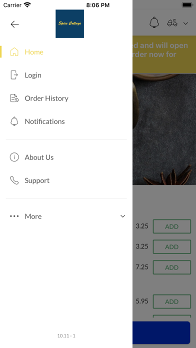 Spice Cottage. Screenshot