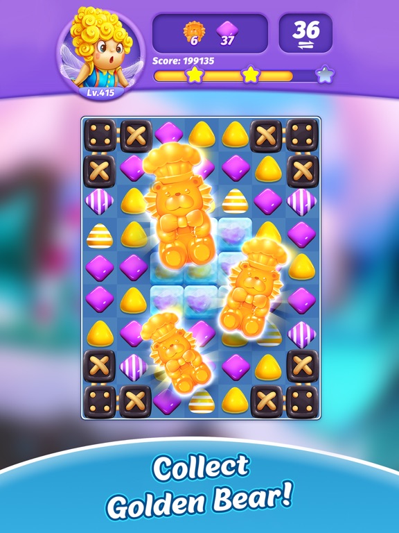 Screenshot #4 pour Candy Charming-Match 3 Puzzle