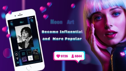 Likes Boom for Tik Neon Fans Screenshot