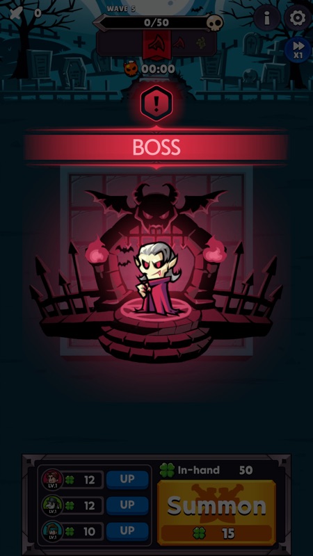 Heroes vs. Evil: Gacha defense screenshot 2