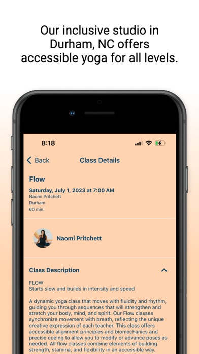 Solstice Yoga Screenshot