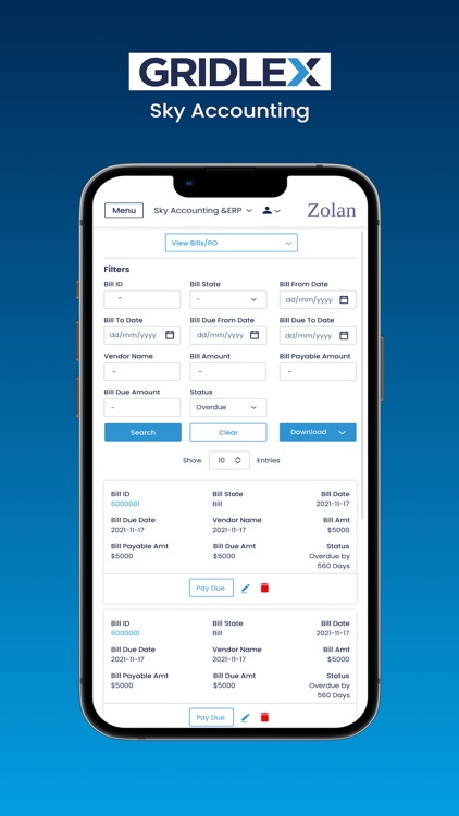 Gridlex App Suite screenshot-3