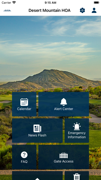 Desert Mountain HOA Screenshot