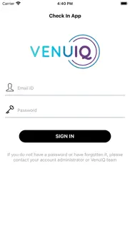 venuiq admin app iphone screenshot 1