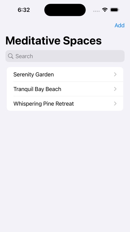 Wina Meditative Spaces