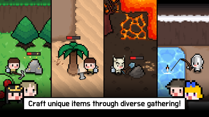 ForestCamp  Crafting RPG