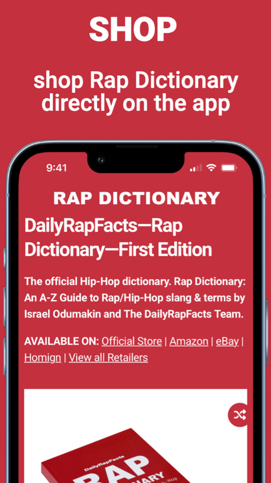 #6. Rap Dictionary+ (iOS) Podle: DailyRapFacts, LLC.