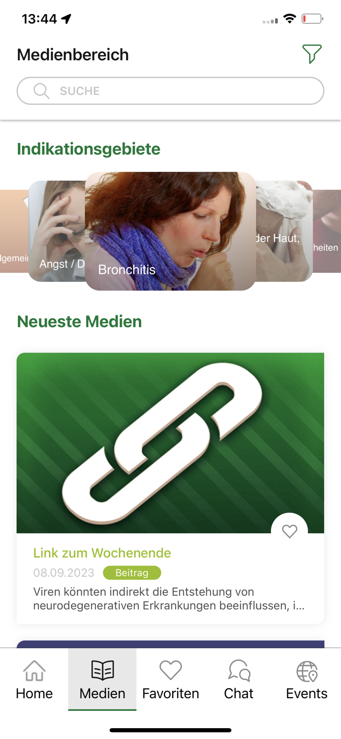 Schwabe Premium Service App