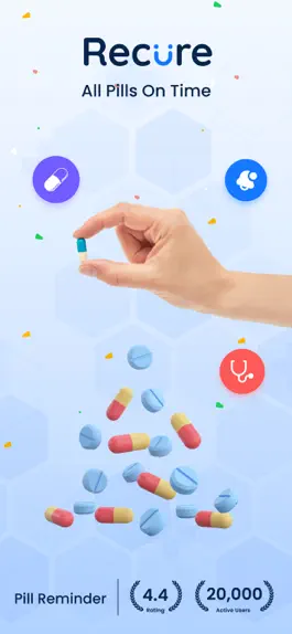 Game screenshot Pill Reminder Tracker : Recure mod apk