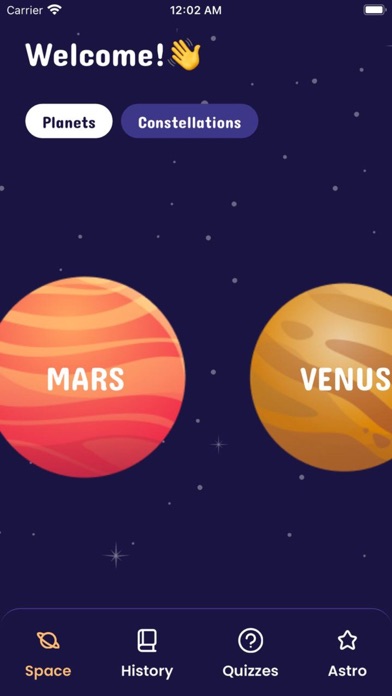 3D Map Planets Screenshot