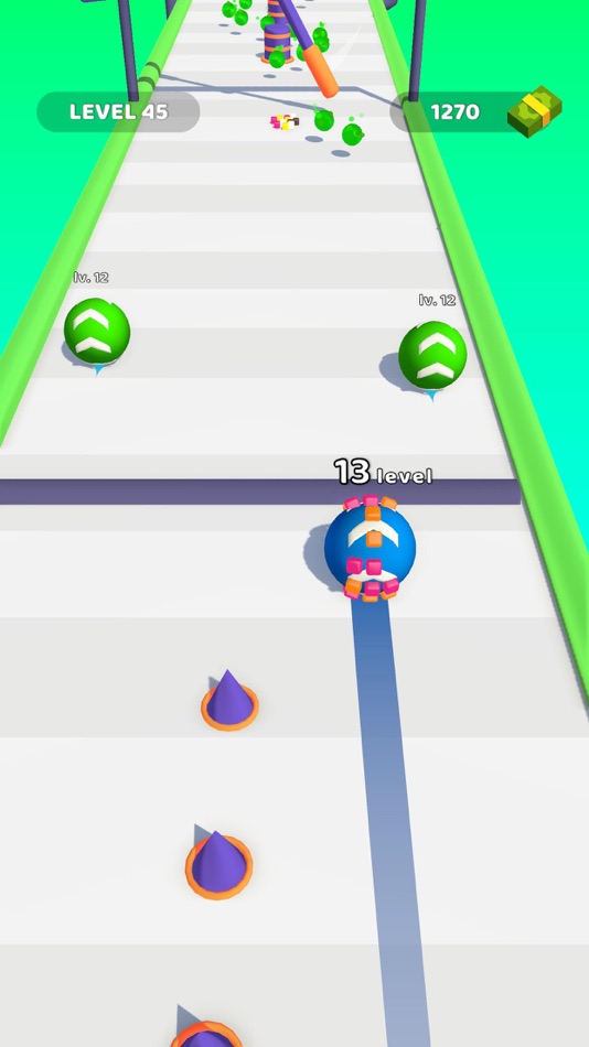#10. Rolling Paint Runner (iOS) 由: Ozkan Yildiz