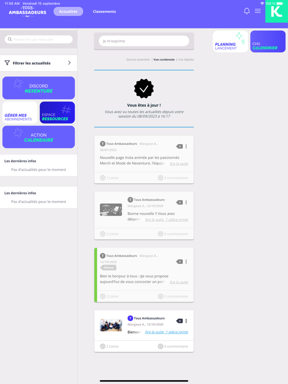 Screenshot #5 pour Tous Ambassadeurs - Nexenture