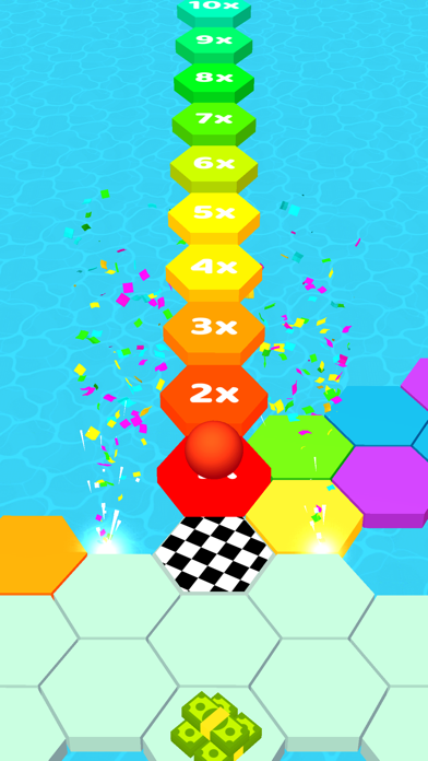 Hexaball Runner Screenshot