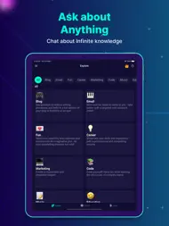 Ask AI - AI Chatbot Assistant ipad bilder 2
