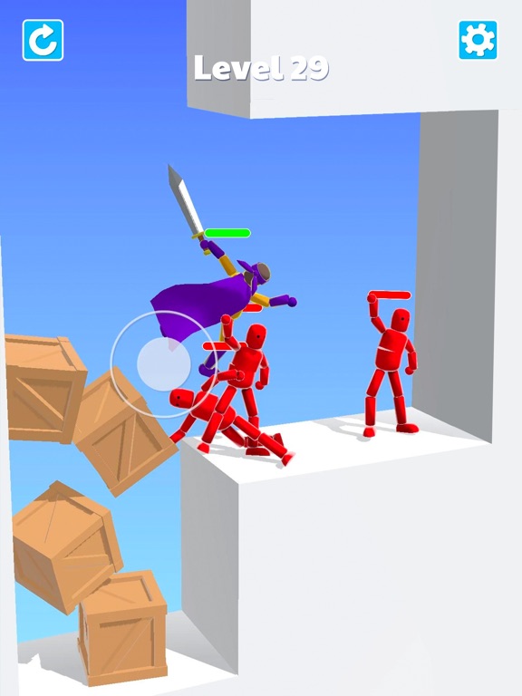 Ragdoll Ninja: Imposter Hero iPad screenshot 5 - Games app