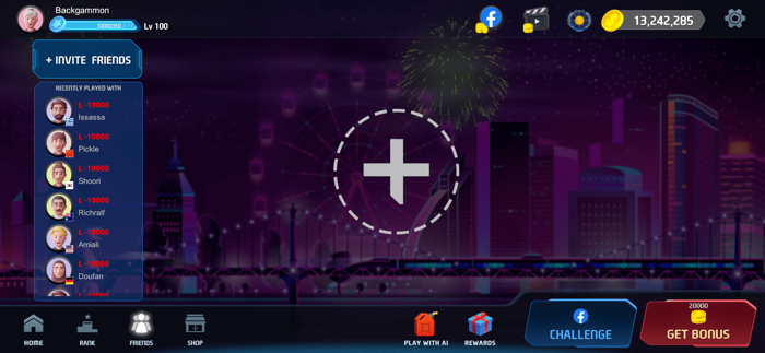 Backgammon 3D Online