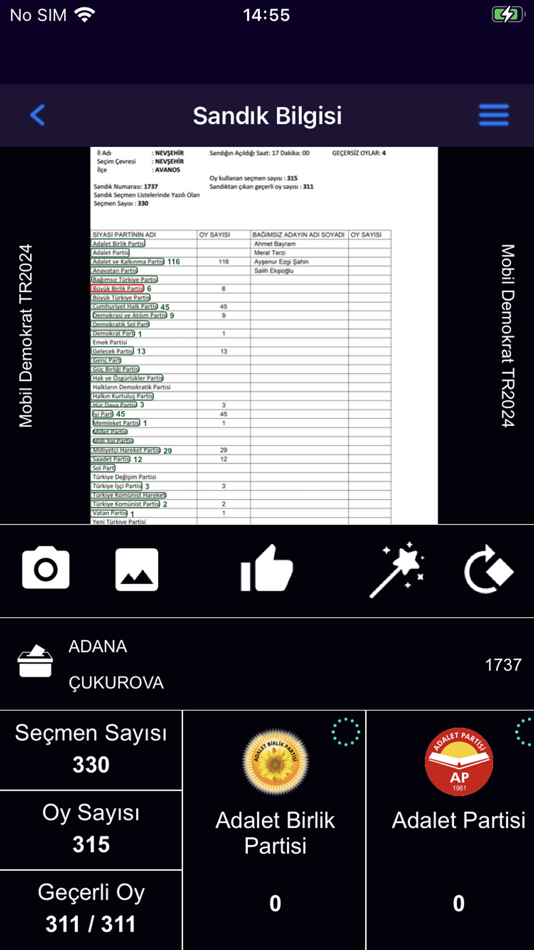 #6. Mobile Democrat 2024 (iOS) Podle: Erkan Inan