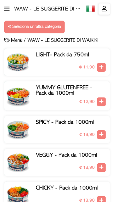 Waikiki Poké APP Screenshot