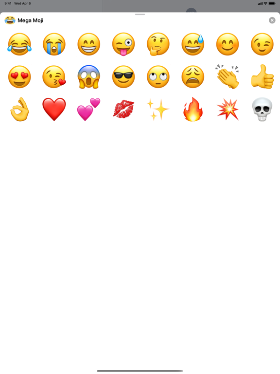 Screenshot #5 pour Mega Moji – Stickers Emoji