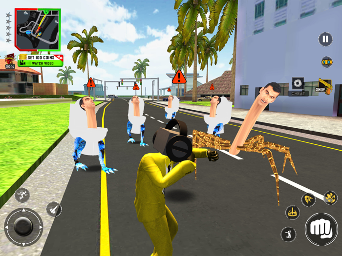 Vice KameramanToilet Gangster