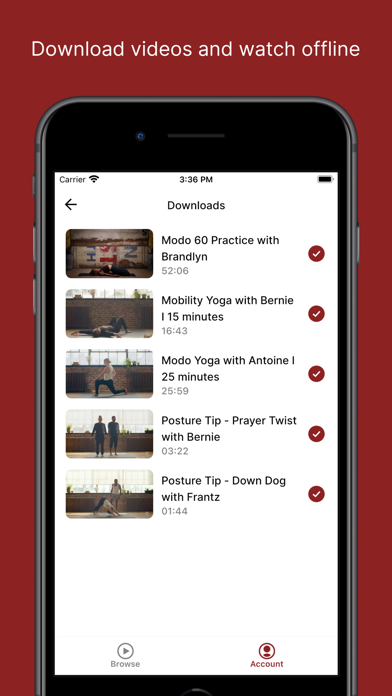 Modo Yoga Online Screenshot