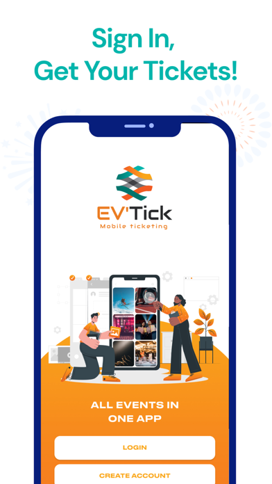 Evtick app screenshot 2