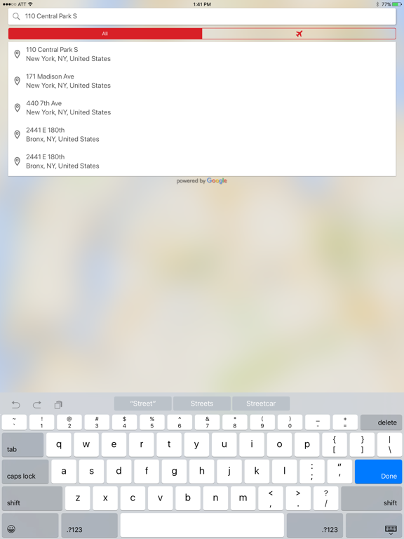 Church Ave Express Car Service iPad screenshot 4 - Travel app