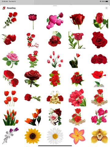 RoseDay Flower of Love Stickerのおすすめ画像6