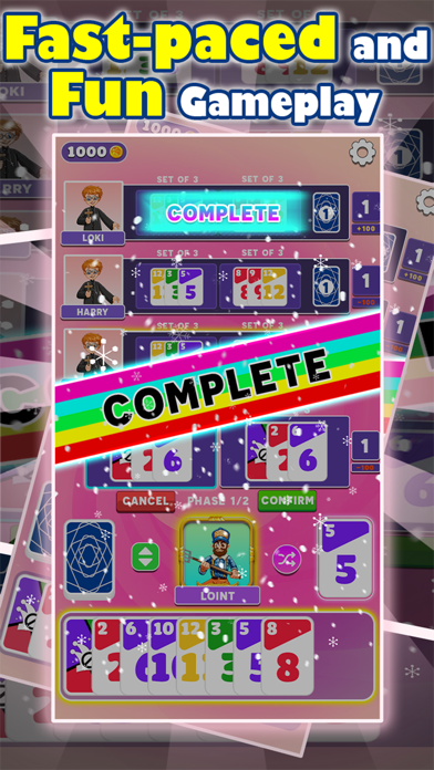Phase Card Party Game Screenshot