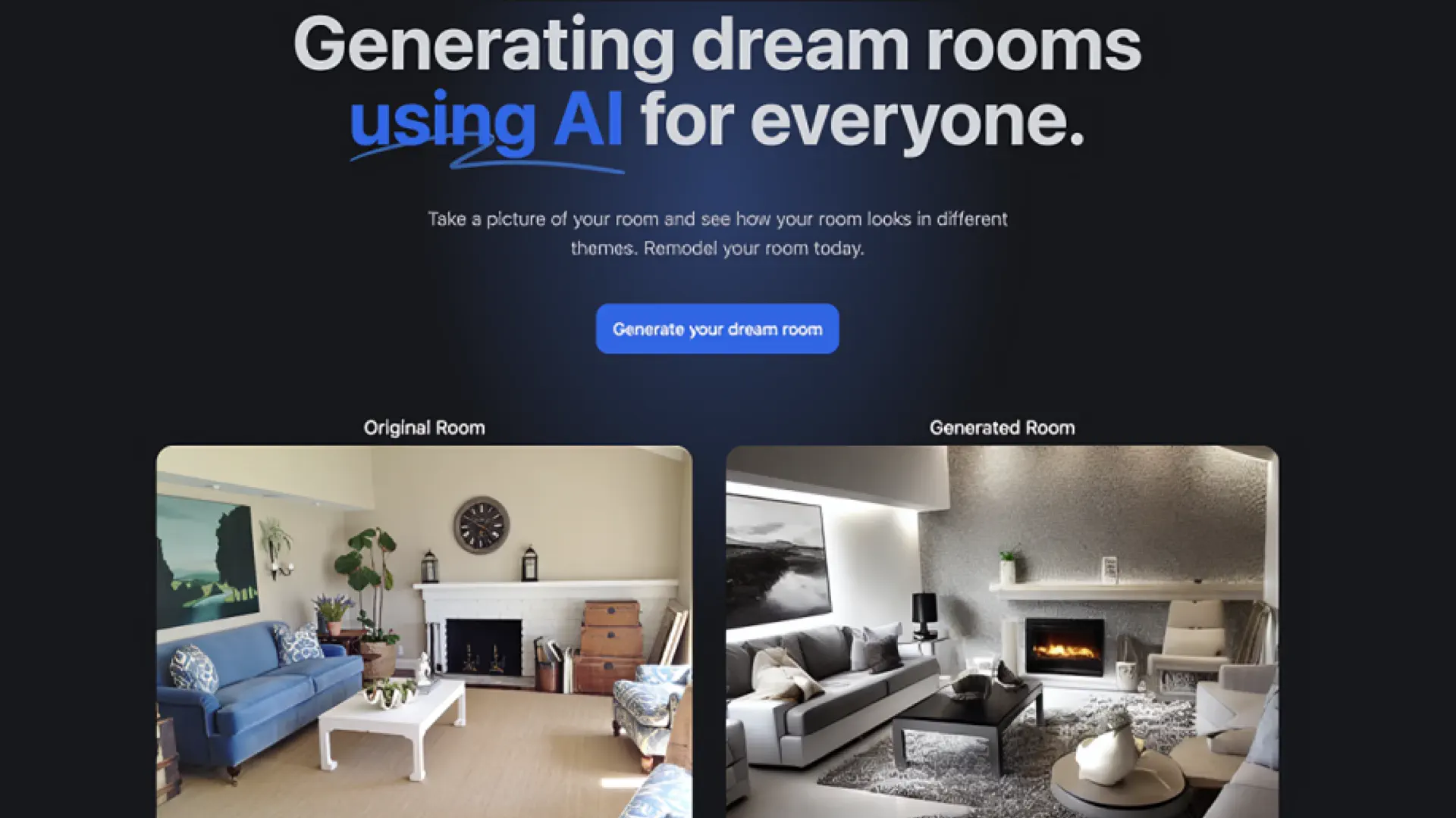 Interior With AI Room Designs screenshot