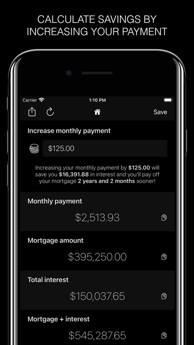 Mortgage Calculator + Screenshot