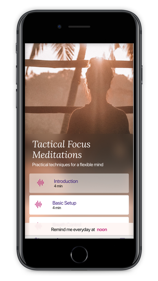 #5. Resilience App (iOS) 由: The Resilience Institute