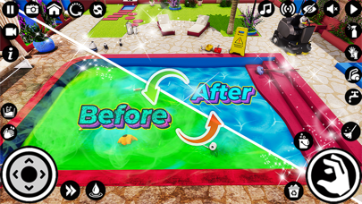 Pool Cleaning Games Screenshot