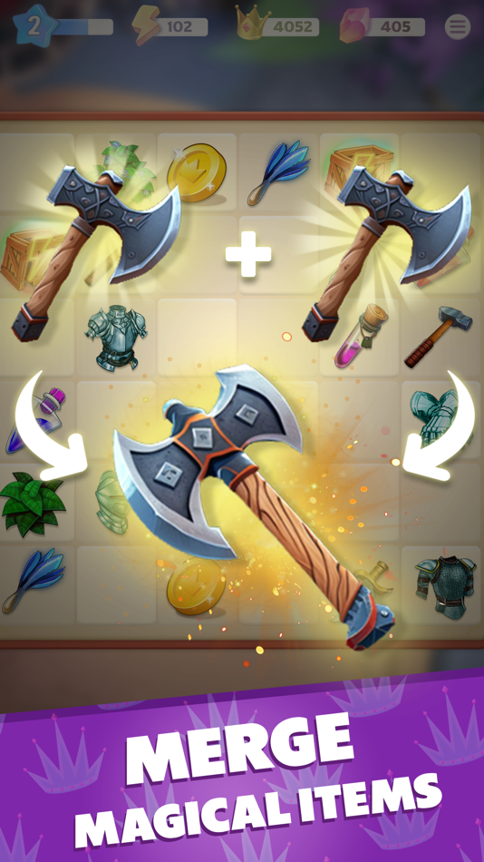#2. Merge Empress (iOS) 由: Tiny Kraken Games